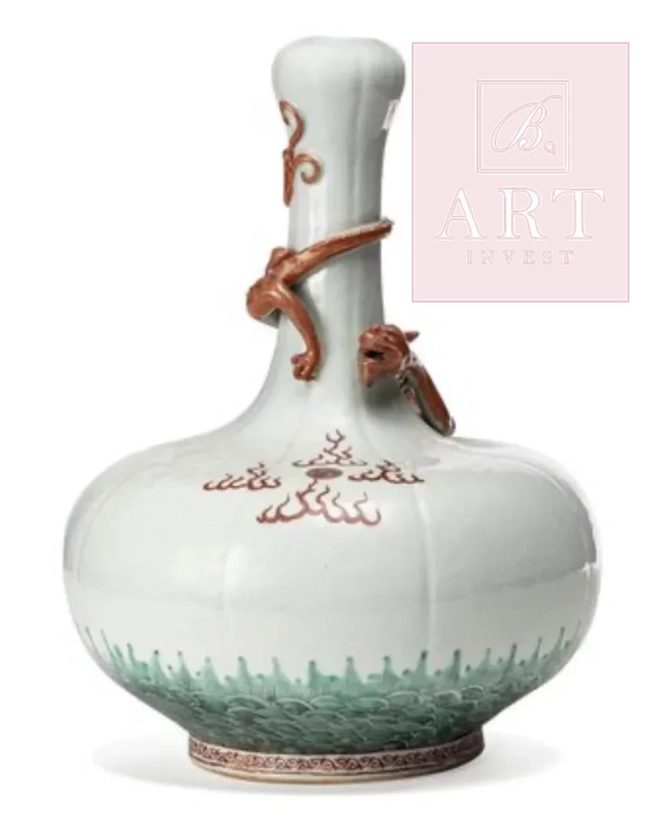 Vase en porcelaine de chine 19eme