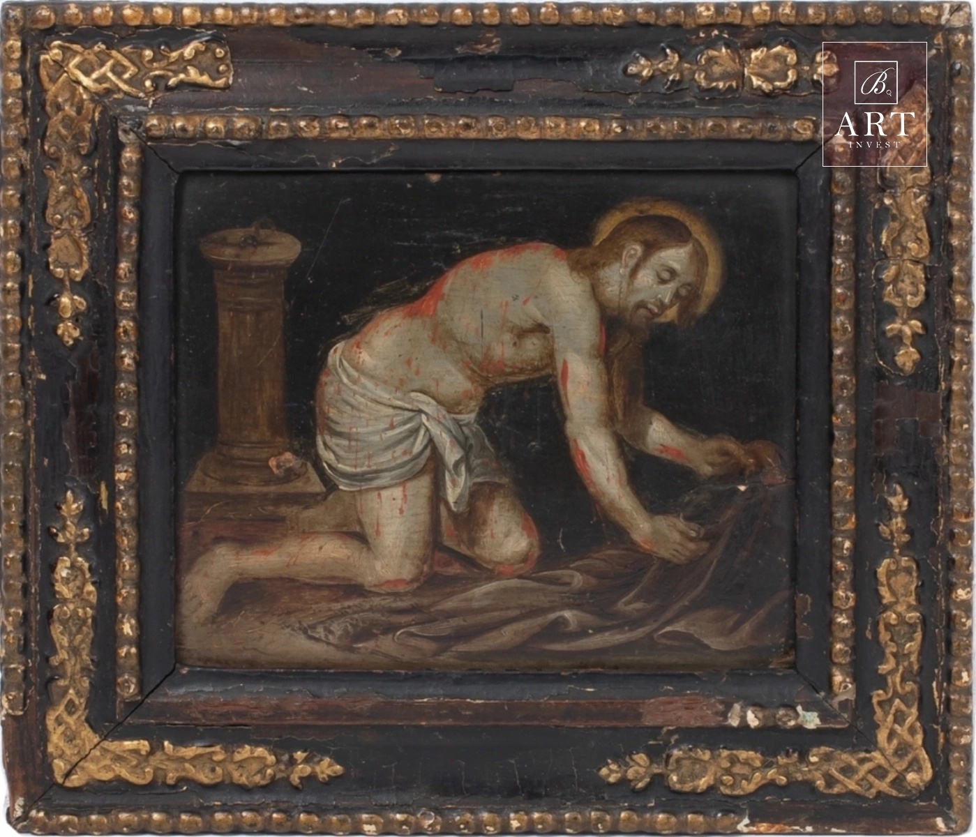 Peinture religieuse 17ème siècle, école flamande
