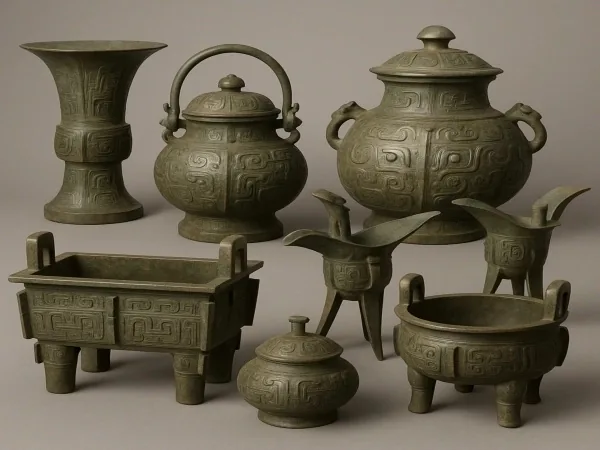 Bronzes rituels chinois : objets sacrés aux mille symboles