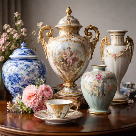 Décors et styles en porcelaine à travers les siècles